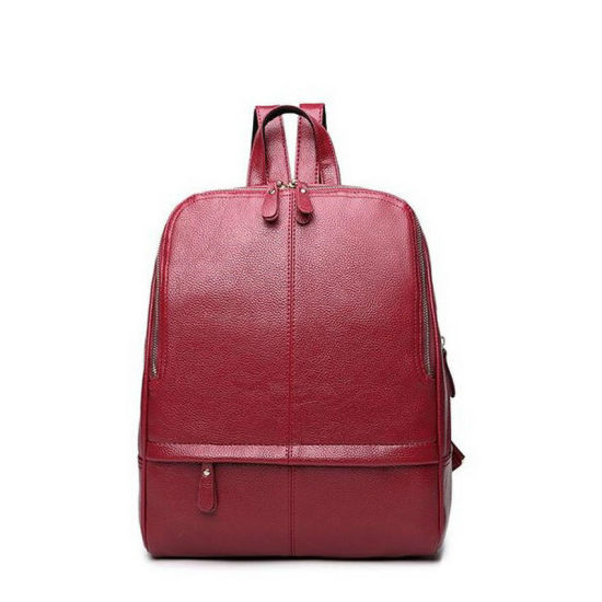 Vintage Casual Travel Lady PU Leather Backpack (WDL0929)