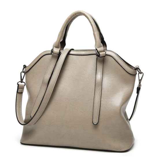 PU Lady Fashion Tote Shopping Bag Mummy Bag Handbag (WDL0216)