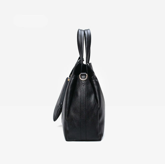 PU Leather Lady Handbag Female Tote Bag with Purse (WDL0837)