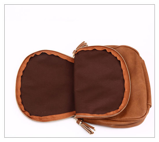 Classic Women Handbag Lady Shoulder Bag PU Leather Crossbody Bag (WDL0947)