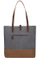 Canvas PU Women Shoulder Fashion Bag (WDL0332)