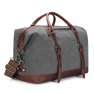 Fashion Canvas Travel Bag Big Capacity Outside Canvas Waterproof Travel Bag OEM Handbag (WDL01069)
