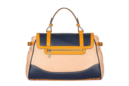 Classic Satchel Women Handbags PU Leather Handbag Lady Bag (WDL0726)