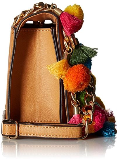 Lady Handbag with Flower Fashion Nice Design Handbag Lady Shoulder Bag 2018 PU Leather Handbag (WDL0520)