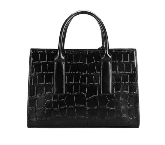 Classic Lady Large Tote Bag Luxury Crocodile Handbags (WDL0842)