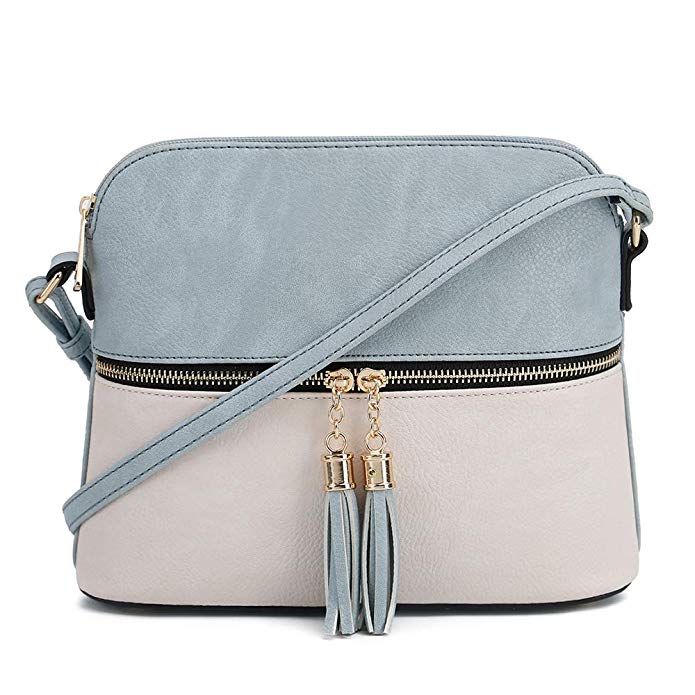 Color contrast styling bag for women