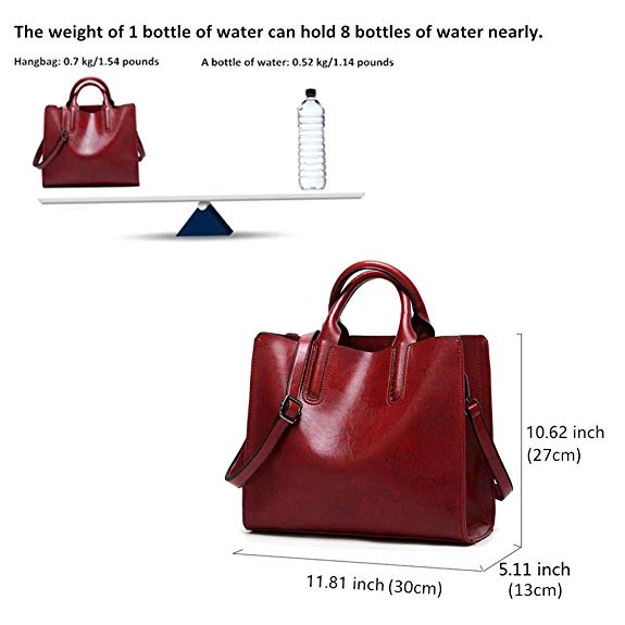 Cowhide handbag for lady tote bags
