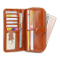 Purse Wallet Women′s Clutch Wallet Card Holder Small Compart Leather Wallet Ladies Minin Purse with ID Window (WDL01082)