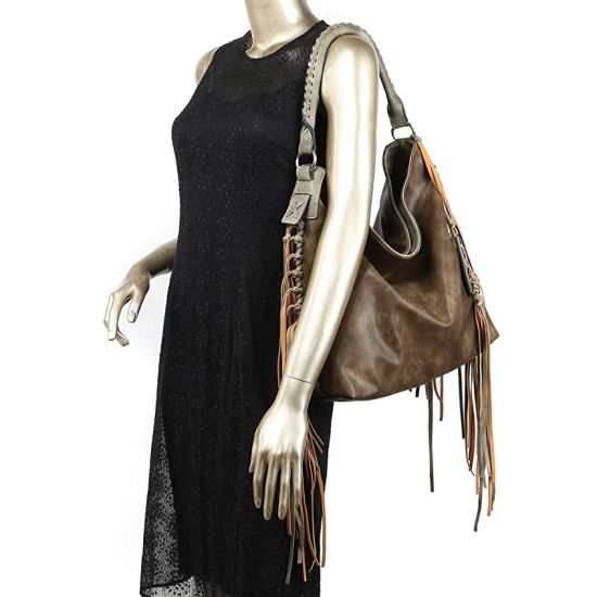 Fashion Tassel Women Shoulder Bag Designer Handbag (WDL0304)