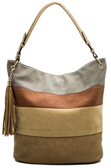 PU Strap Splicing Fashion Hot Sell Large Capacity Promotion Women Bag Popular Handbag (WDL0299)
