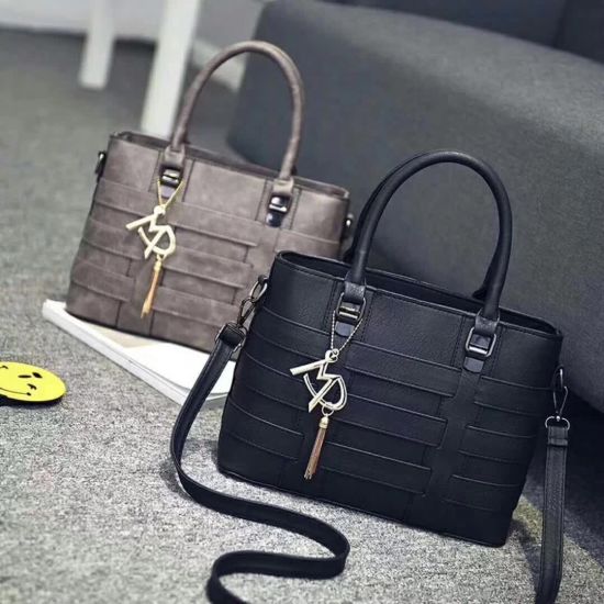 New Designer Fashion Lady Handbag PU Leather Hand Bag (WDL0077)
