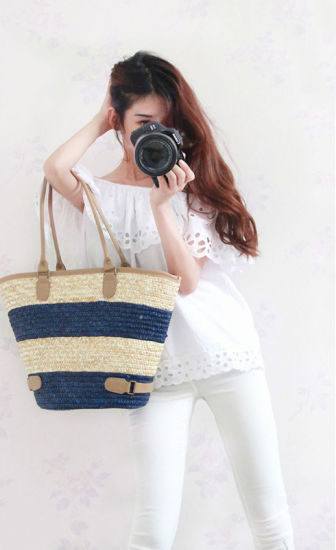 Ladies Handbag Straw Bag Beach Bag Holiday Straw Women Fashion Handbag