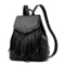 New Women Tassel Leather Backpacks Schoolbag Daily Pack (WDL0943)