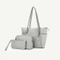 3PCS Set Lady Tote Messenger Wristlet (WDL0848)