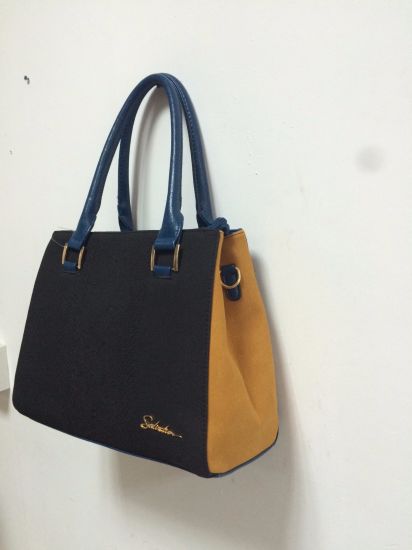 PU Leather Handbag Women Bag Fashion Handbags Ladies Bags Sets 2018 OEM Handbags (WDL01043)