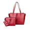 Fashion Lady Handbag 3PCS Set Women Tote Shoulder Bag Card Holder (WDL0849)