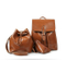 3PCS Set Lady Backpack Bucket Purse Fashion Shoulder Bag (WDL0845)
