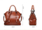 PU Lady Fashion Tote Shopping Bag Mummy Bag Handbag (WDL0216)