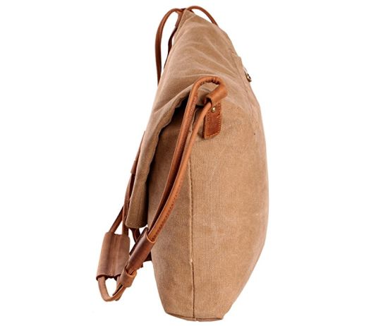 Canvas PU Leather Lady Handbag Hot Sell Fashion Shoulder Bags Popular Handbag (WDL0293)