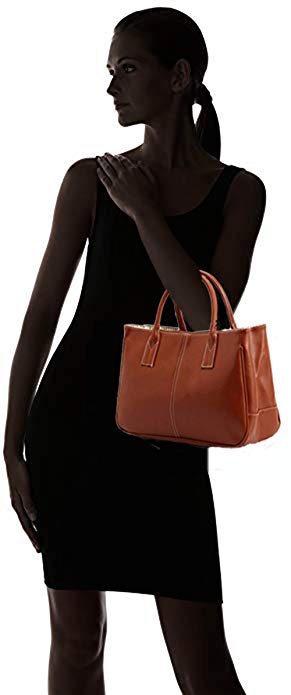 Women's semi-structured handbag