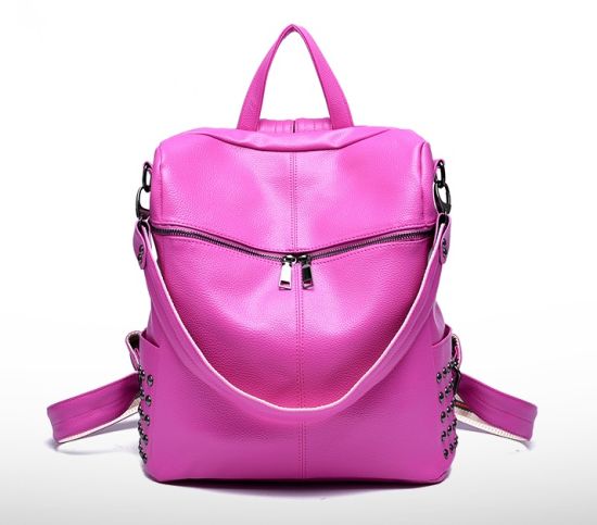 Fashion Backpack, PU Backpack, Lady Backpack