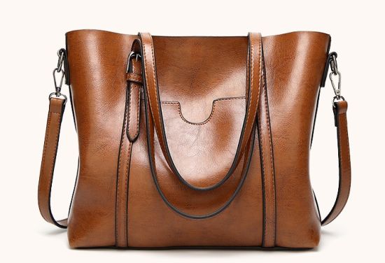 Hot Sell Classic PU Tote Promotion Lady Handbag Fashion Large Capacity Bag Ladies Handbag Women Bag Promotional Bag Tote Bag Fashion Bags Handbags (WDL0198)