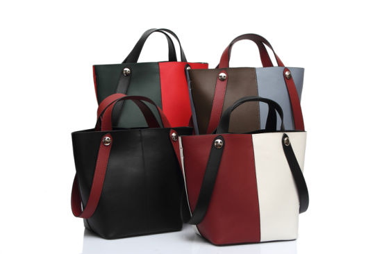 2PCS Ladies Handbags Women Bag Bucket with Baby Bag High Quality (WDL0706)