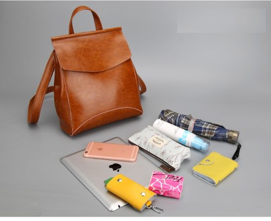 PU Backpack, Lady Backpack, Fashion Bag, Lady Bag, New Design Backpack Popular Lady Backpack (WDL0110)