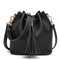 Handbags Bucket Bag Popular Lady Handbag Ladies Handbag Clutch Bag Tassel Decorated Flap PU Crossbody Bag (WDL01199)