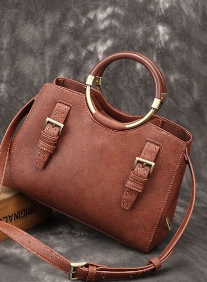 Classic Lady PU Hot Sell Lady Shoulder Bag (WDL0124)
