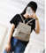 Women PU Leather Backpacks Schoolbag for Girls Rucksack Floral Embroidery (WDL0935)