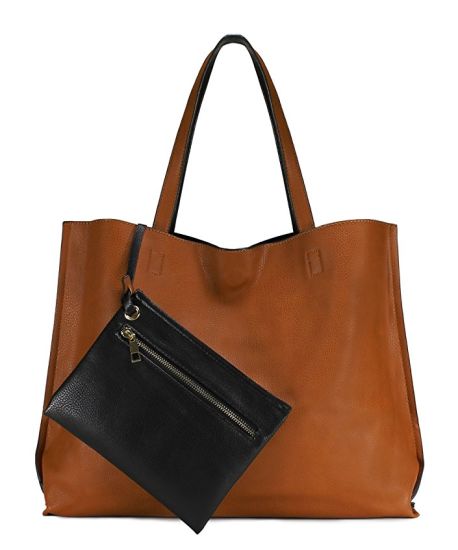 Fashion Lady Tote Women PU Shopping Bag Mummy Bag Large Capacity Bag Ladies Handbag (WDL0272)