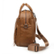 Vintage Soft PU Leather Backpack Lady Washed PU Daily Pack (WDL0927)
