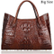 Fashion Lady Handbag Large Capacity Women Bag Shopping Handbag PU Leather Designer Bag (WDL0403)