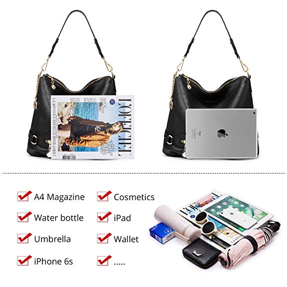 Lady's handbag with litchi pattern